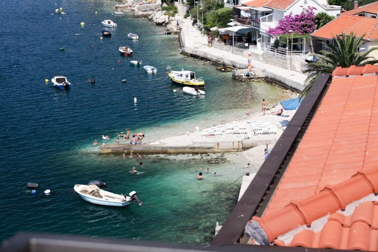Apartments Drago - With Sea View Klek Exteriér fotografie
